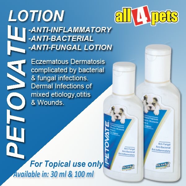PET-O-VATE LOTION