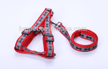 REFLECTIVE LEASH HARNESS SET