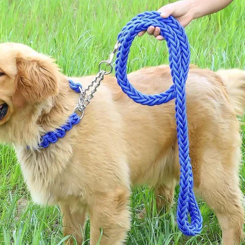 HEAVY DUTY BRAIDED NYLON LEASH